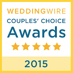 WeddingWire Couples' Choice Award 2015